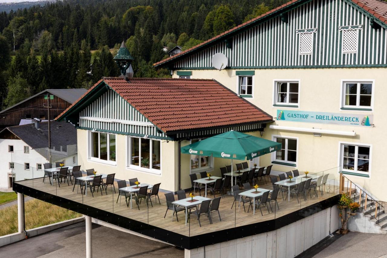 Gasthof Dreilaendereck Schwarzenberg am Bohmerwald Buitenkant foto
