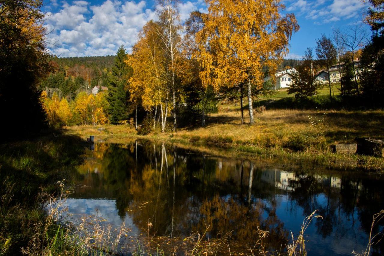 Gasthof Dreilaendereck Schwarzenberg am Bohmerwald Buitenkant foto